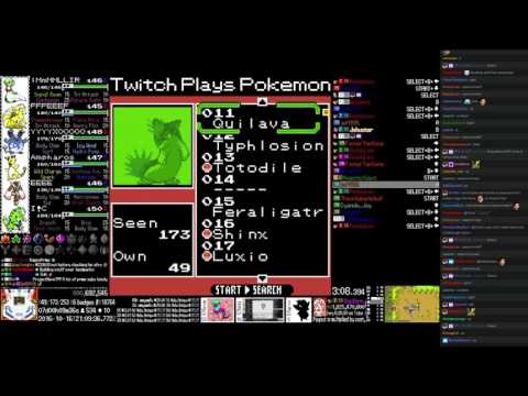 Twitch Plays Pokémon Prism - Hour 168 to 169
