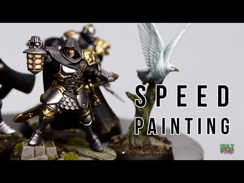 SPEED PAINTING Stormcast Eternals | Warhammer Underworlds: Harrowdeep | Xandire's Truthseekers