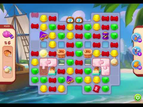 HomeScapes Level 4129 no boosters (16 moves)