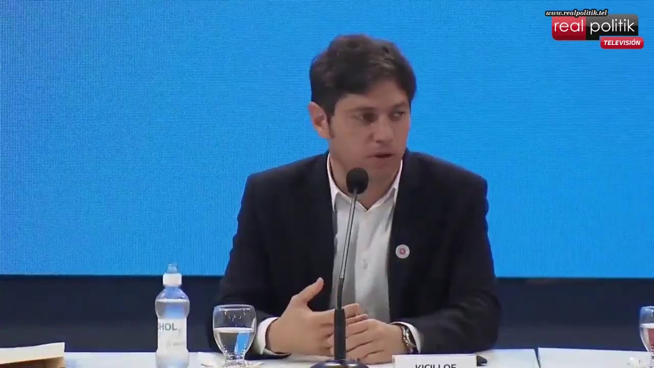 Axel Kicillof presenta el programa Aulas del Bicentenario
