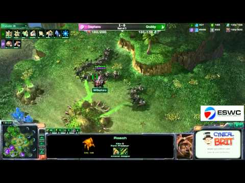 Grubby (P) V Stephano (Z) Game 2 - ESWC Day 2