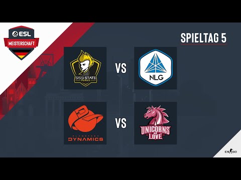 SSP vs. NLG & PKD vs. UOL - ESL Meisterschaft 2020 - CS:GO - Season 2 - Gruppe A/B