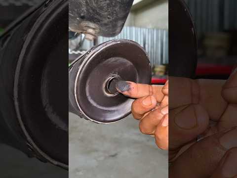 How To Cleaning Silencer Carbon #automobile #motorcycle #trending #tips #shorts