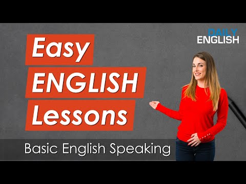 Easy English Lessons for Beginner Level BASIC English Speaking Conversation Lessons