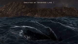 Realflow ocean storm wave