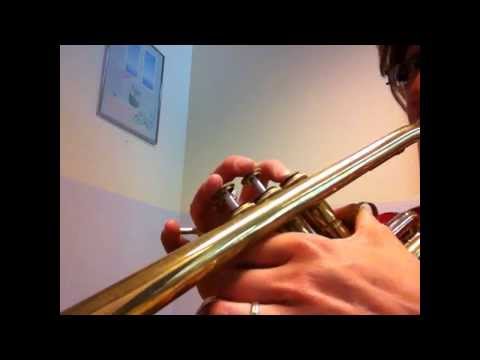 Vilgots låt - trumpet - övningshjälp
