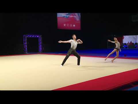 King Edmund Acro Gym - SILVER - Senior MxP - Combined - 2019 British Acrobatic Championships