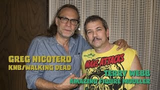 Monster Model Review #167 WONDERFEST 2015 part 2 Greg Nicotero - Walking Dead & AFM’s Terry J. Webb video