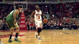 Rondo and Wade Score First Points in Chicago