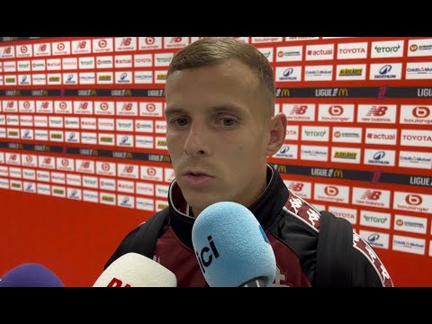 Lille OSC - FC Metz: Gauthier Hein and Jessy Deminguet's reactions after the 6-1 defeat