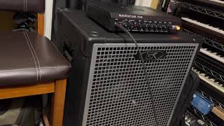 Video thumbnail for Tobias Killer-B-5 through the GK 4X10 with EBS Reidmar 750 by Officially Da Maestro