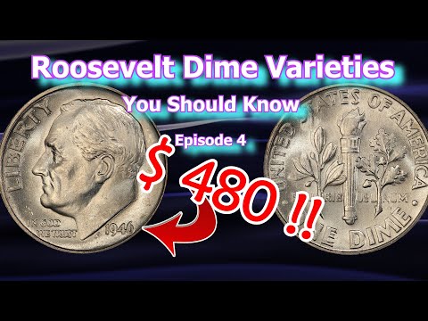 Roosevelt Dime Varieties You Should Know Ep. 5 - 1964, 1954, 1946