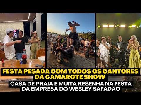 FESTA DA EMPRESA CAMAROTE SHOW E ROLOU RESENHA COM NATANZINHO LIMA, TATYGIRL, ZÉ CANTOR E OUTROS