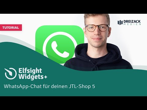 Tutorial: WhatsApp-Chat kostenlos in deinem JTL Shop 5 einbinden