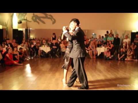  Christian Marquez  and  Virginia Gomez  are  dancing  at  Russian Tango Congress  in  2016