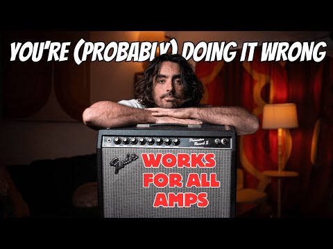 How to ACTUALLY use a tube amp in under 5 minutes (or 10...)