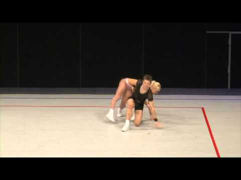 Cameron Brown & Allira Bull Finals 2011 FISAF WC MP Sport Aerobics