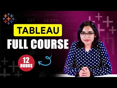 Tableau Full Course 2026 Free | Tableau For Beginners | Intellipaat