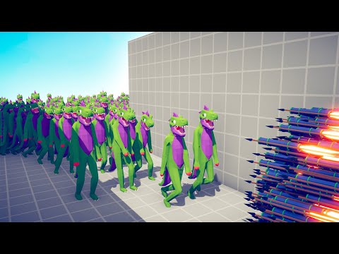 100x DINOSAUR vs EVERY GOD - TABS | Totally Accurate Battle Simulator 2022