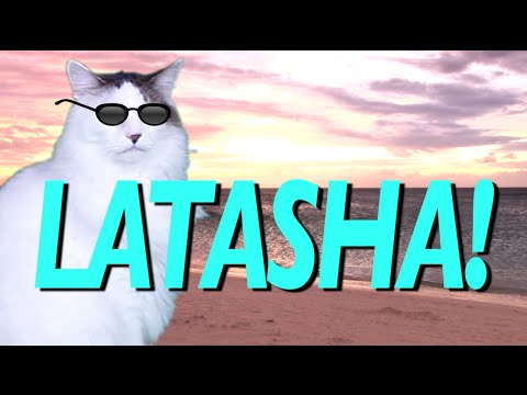 HAPPY BIRTHDAY LATASHA! - EPIC CAT Happy Birthday Song