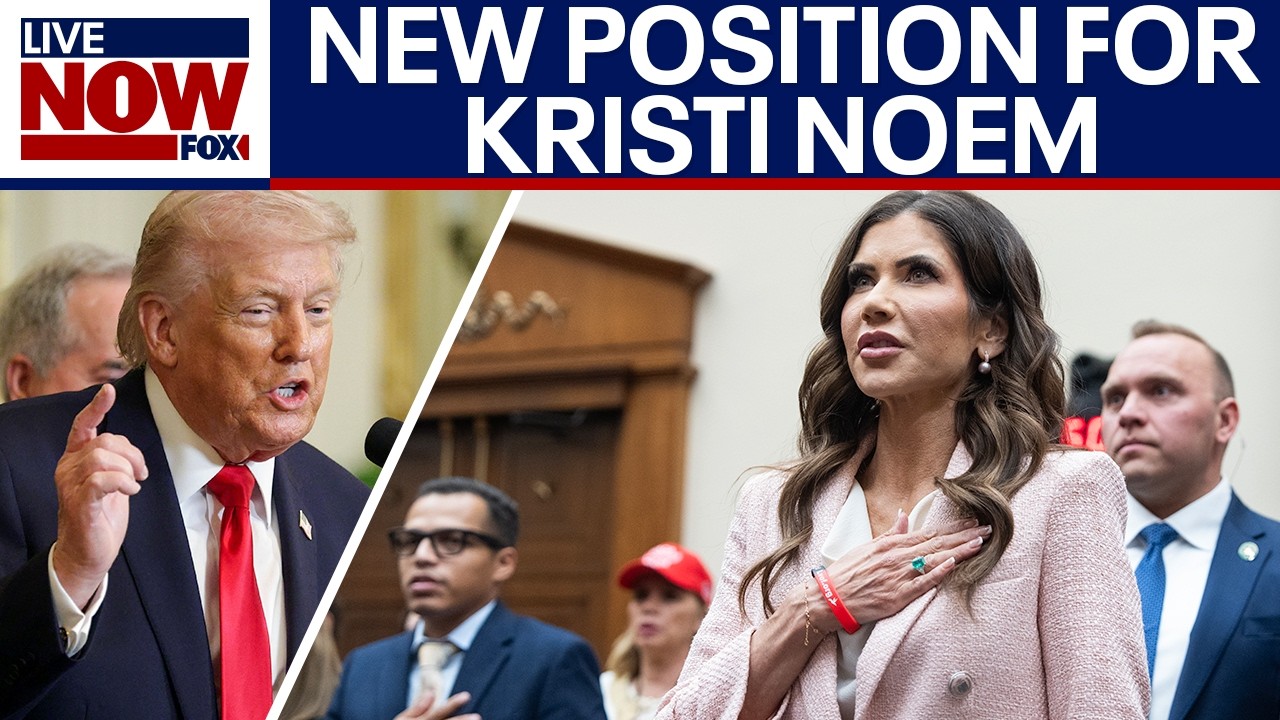 Kristi Noem leaves DHS, will now work to ‘dismantle cartels’
