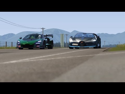 Bugatti Divo '19 vs McLaren Senna at Highlands