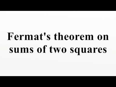 Fermat's theorem on sums of two squares