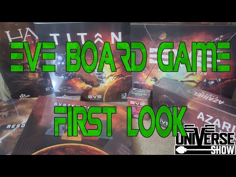 EVE - War For New Eden (Board Game) First Look w/ Norin