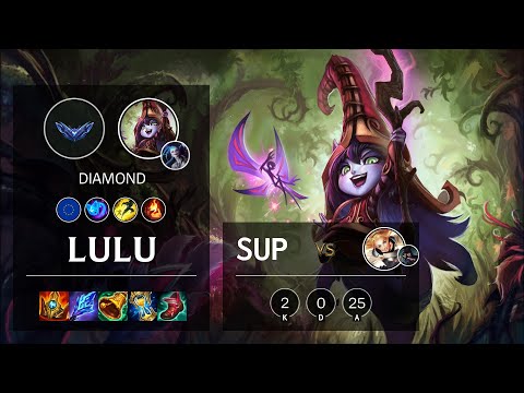 Lulu Support vs Lux - EUW Diamond Patch 12.1