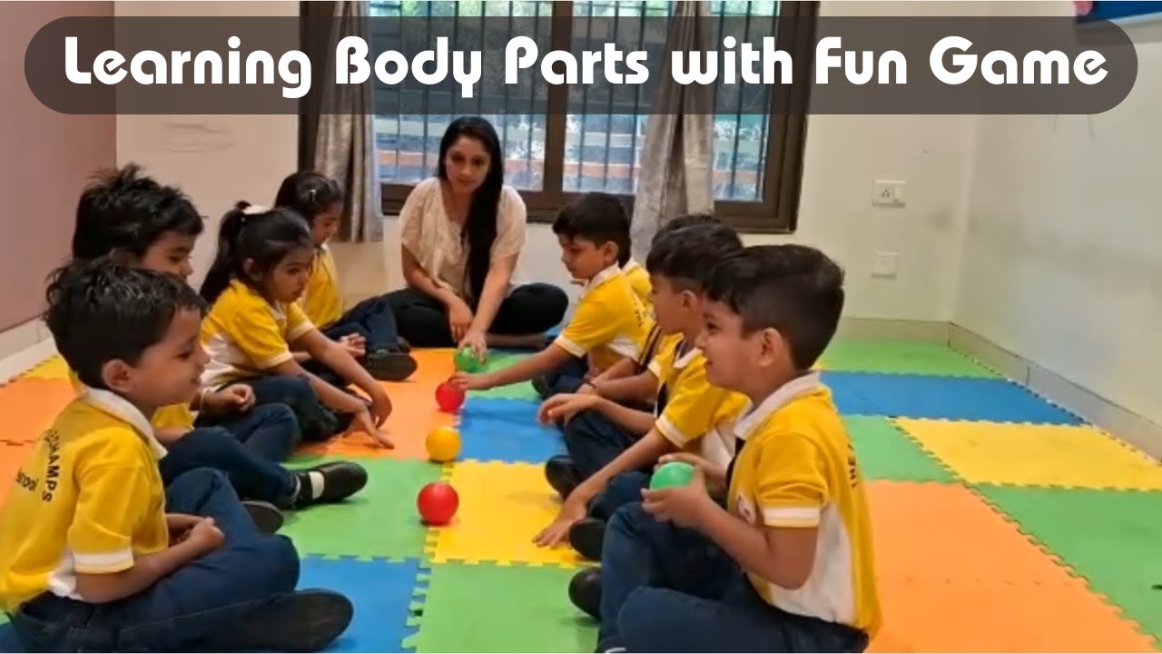 Learning Body Parts with Fun Game