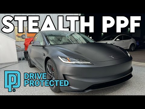 Installing Drive Protected’s DIY PPF on my 2024 Model 3 Performance!
