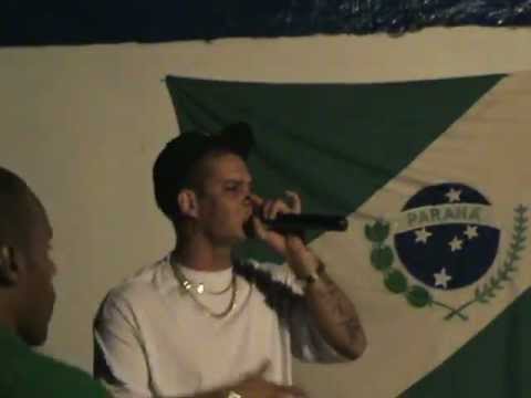 Thiagão e os Kamikazes do Gueto no BM em Tubarão - Paraná Gangsta.mpg