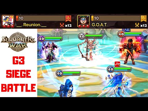 A Warm Reunion with my Ex-Guild ! - High G3 Siege - 鸟人帮 v Reunion v GOAT