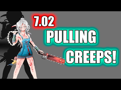 Dota 2 Tricks: Pulling creeps after 7.02 FIX!