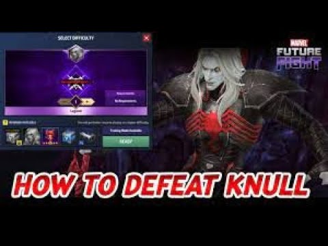 Daily 5x Times Clear Knull With Different Teams&Different Strikers Marvel Future Fight