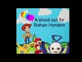A Shout Out For Rohan Hordern