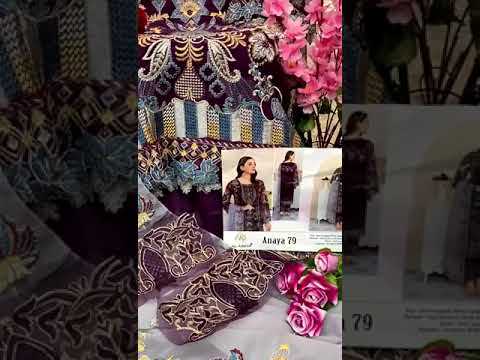 Al Amra Anaya ZF 79 Georgette Wholesale Pakistani Suit – product video thumbnail