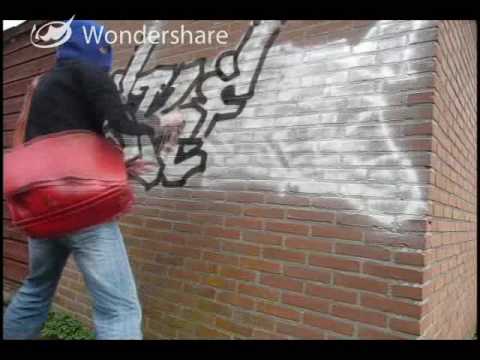 Graffiti Sker live action.