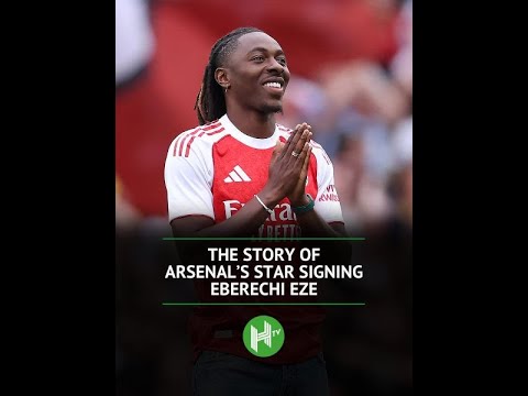 This is the Eberechi Eze story 📖 From Arsenal fan to hero 😍