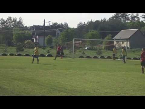 Mecz Piliczanka II Pilica  Strumyk Zarzecze 1 gol Domagały)