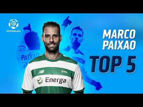 TOP 5: Marco Paixao [Lechia Gdańsk, Śląsk Wrocław]