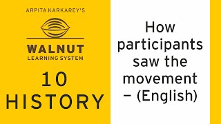 10 History - How participants saw the movement - (English)