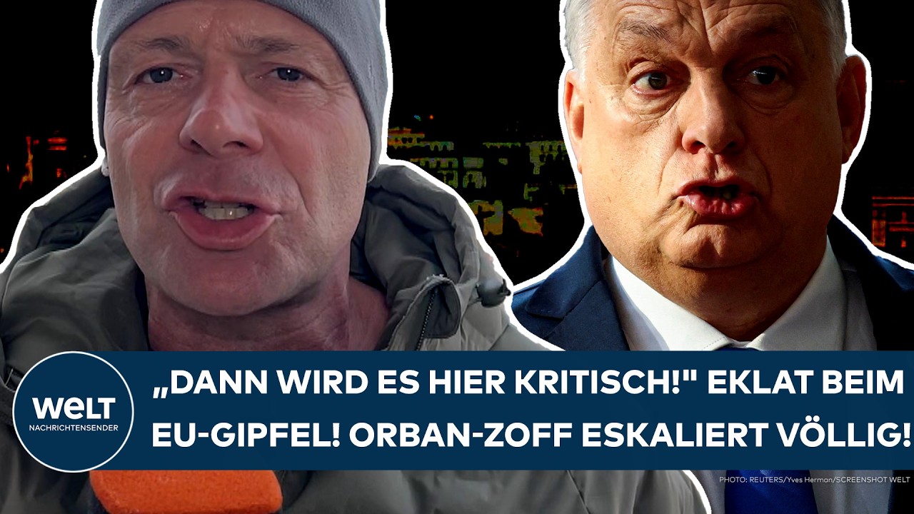 PUTINS KRIEG: EU-Gipfel! "Er ist ein Handlanger der Russen!" Zoff mit Viktor Orban eskaliert völlig!