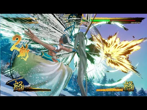 Samurai Shodown - Mina VS Amakusa
