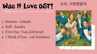 Download lagu [FULL ALBUM] Was It Love OST (오리, 사랑했을까) Playlist Track Part 1-4 mp3