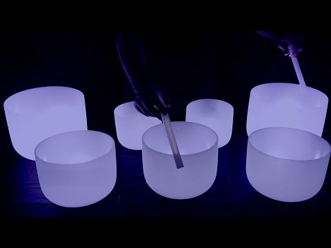 Cuencos Tibetanos de Cuarzo - Elimina TODA Energía Negativa