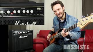 Video thumbnail for MARSHALL MB15 - BASS AMP - REVIEW - TEST - Bassiste Magazine #47 by BASSISTE MAGAZINE