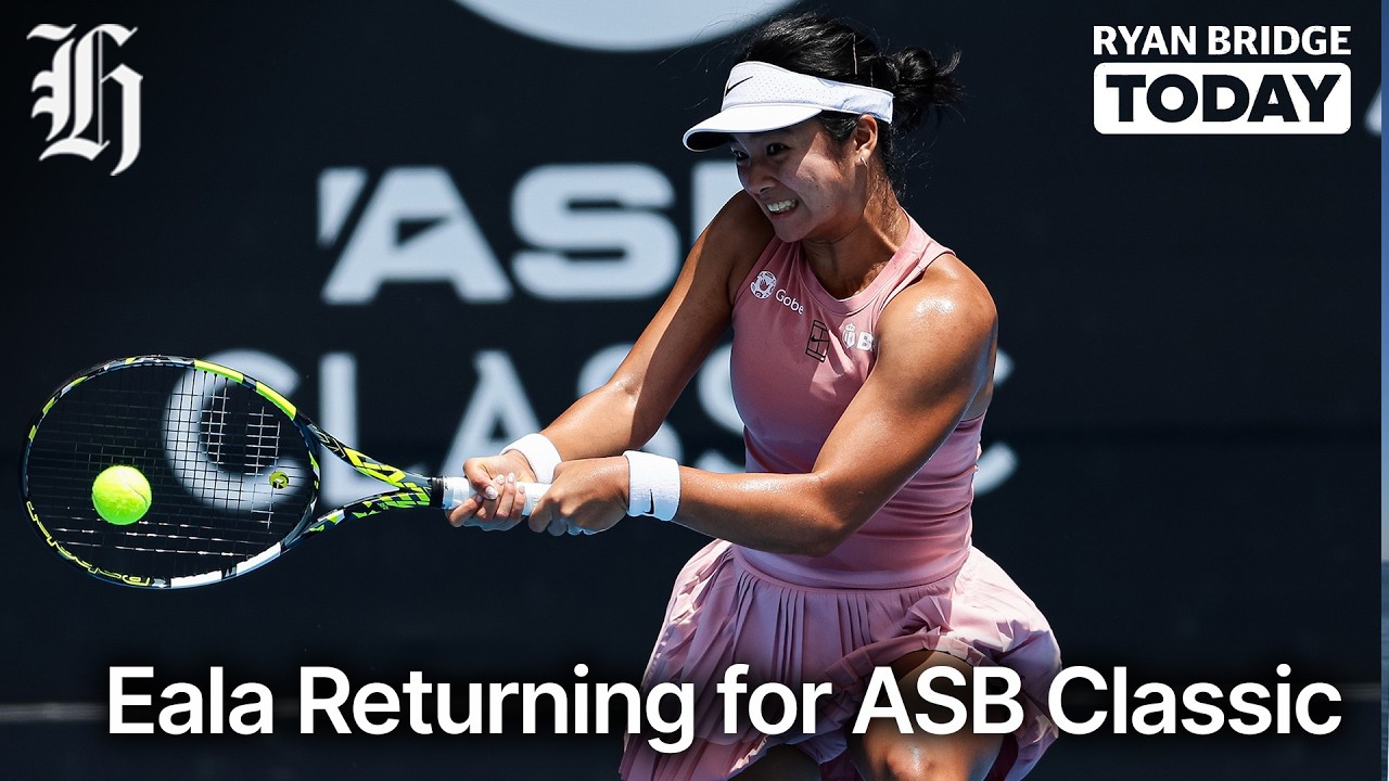 'The new cool kid on the block': Alexandra Eala the drawcard for ASB Classic | Ryan Bridge TODAY