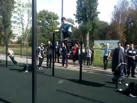 В Белгороде закрыли сезон воркаута