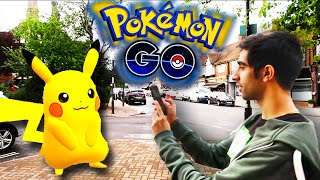 POKEMON IN REAL LIFE! - POKEMON GO LETS PLAY EPISODE 1